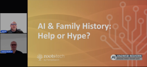 AI and Family History: Help or Hype?のサムネイル