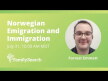 Norwegian Emigration and Immigration-н өнгөц зураг
