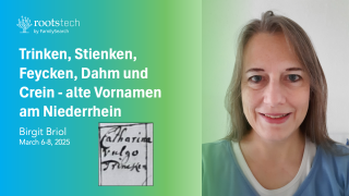 Miniaturansicht für Trinken, Stienken, Feycken, Dahm und Crein - alte Vornamen am Niederrhein
