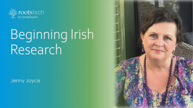 รูปภาพขนาดย่อสำหรับ Beginning Irish Research