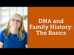 รูปภาพขนาดย่อสำหรับ DNA and Family History: The Basics