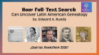 How Full-Text Search Can Uncover Latin American Genealogy-н өнгөц зураг