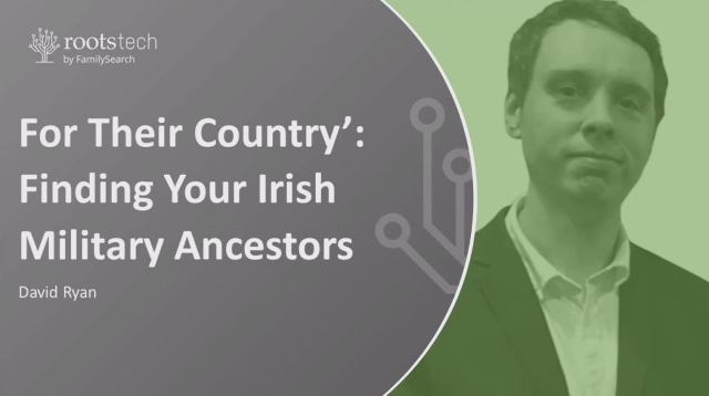 Miniatura dla For Their Country: Finding Your Irish Military Ancestors