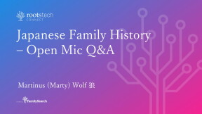 Miniaturansicht für Japanese Family History - Open Mic Q&A 2023