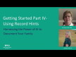 Thumbnail for Getting Started Part 4 - Using Record Hints- Harnessing the Power of AI to Document Your Family