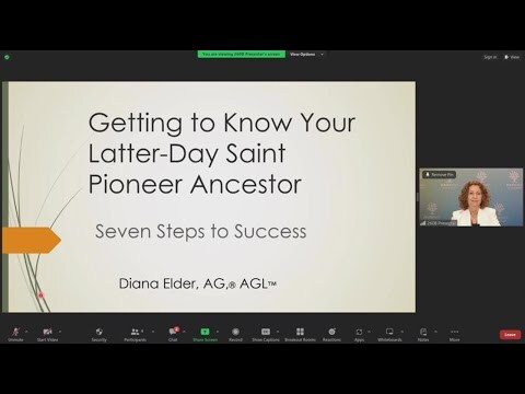 រូបភាព​តូច​សម្រាប់ Getting to Know Your Latter-day Saint Pioneer Ancestor: Seven Steps to Success