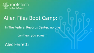 Alien Files Boot Camp 섬네일