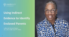 Immagine in miniatura per Using Indirect Evidence to Identify Enslaved Parents