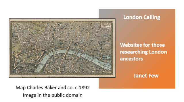 London Calling: Websites for Researching London Ancestryのサムネイル