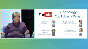 Miniatyrbilde for Genealogy Youtubers Panel