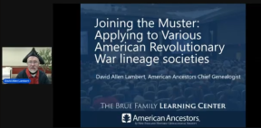 Thumbnail van Joining the Muster: Applying to Various American Revolutionary War lineage societies